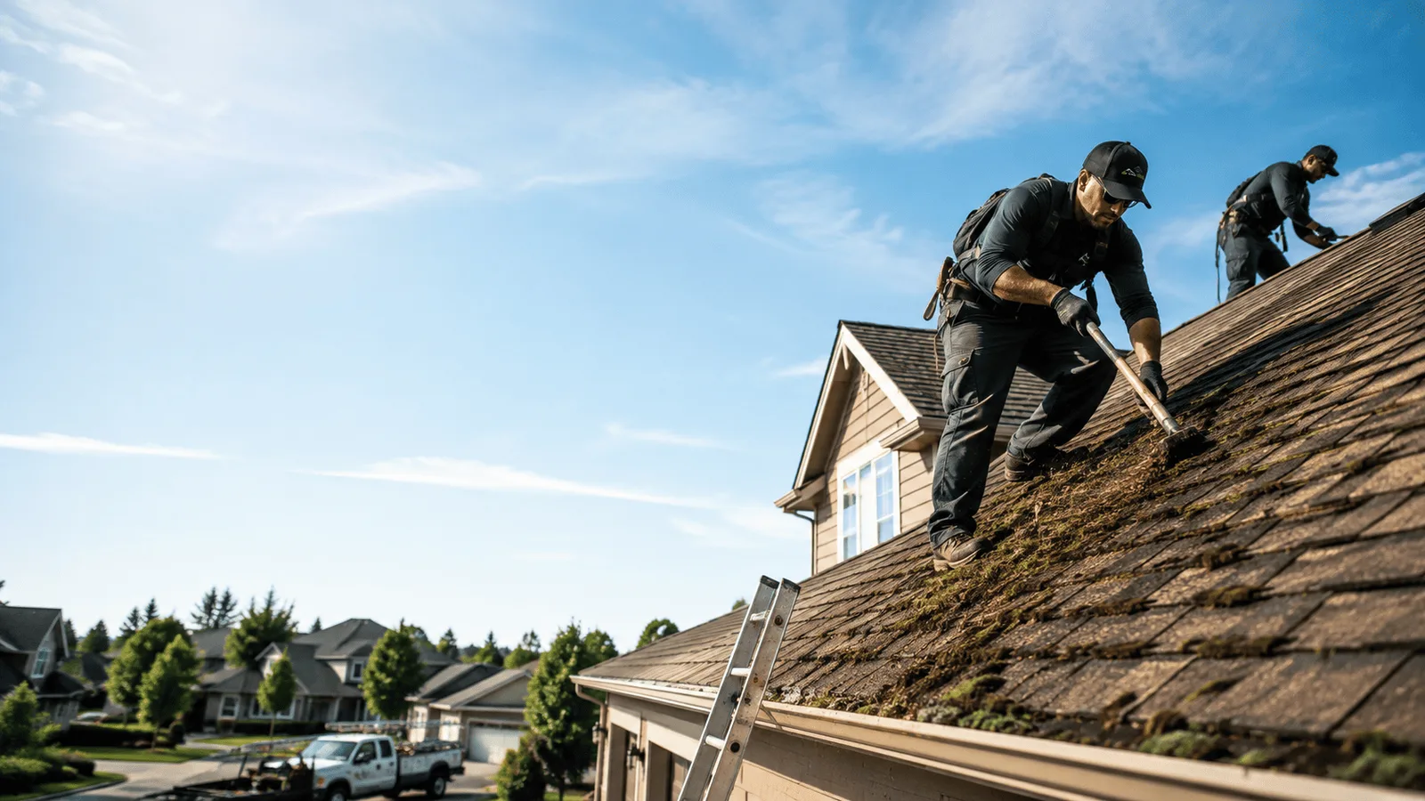 Roof Moss Removal in Pegram, TN near me